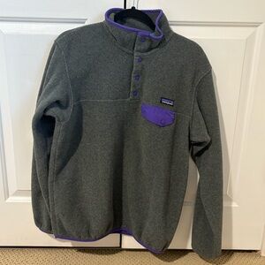 Patagonia Synchilla Gray Fleece Pullover